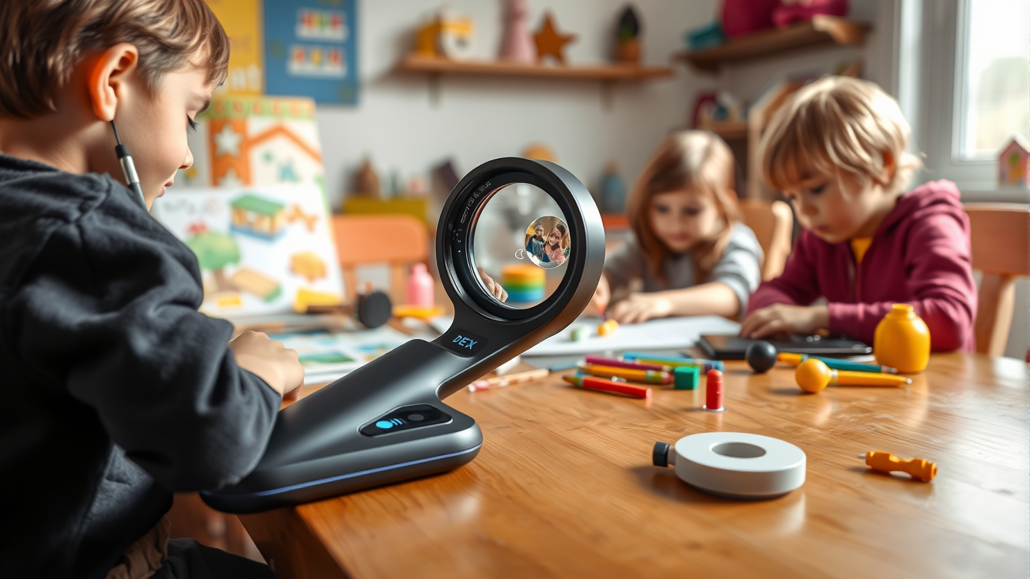 High-Tech Learning Gadget Dex Raises $4.8M, Encourages Kids Ages 3-8 to Learn Languages Through Real-World Interactions and AI Technology