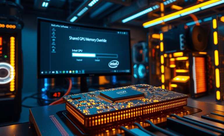 Intel Expands Integrated GPU Memory with Shared Override Feature