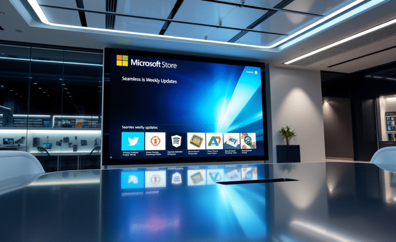 Microsoft Enforces Weekly App Updates in Microsoft Store