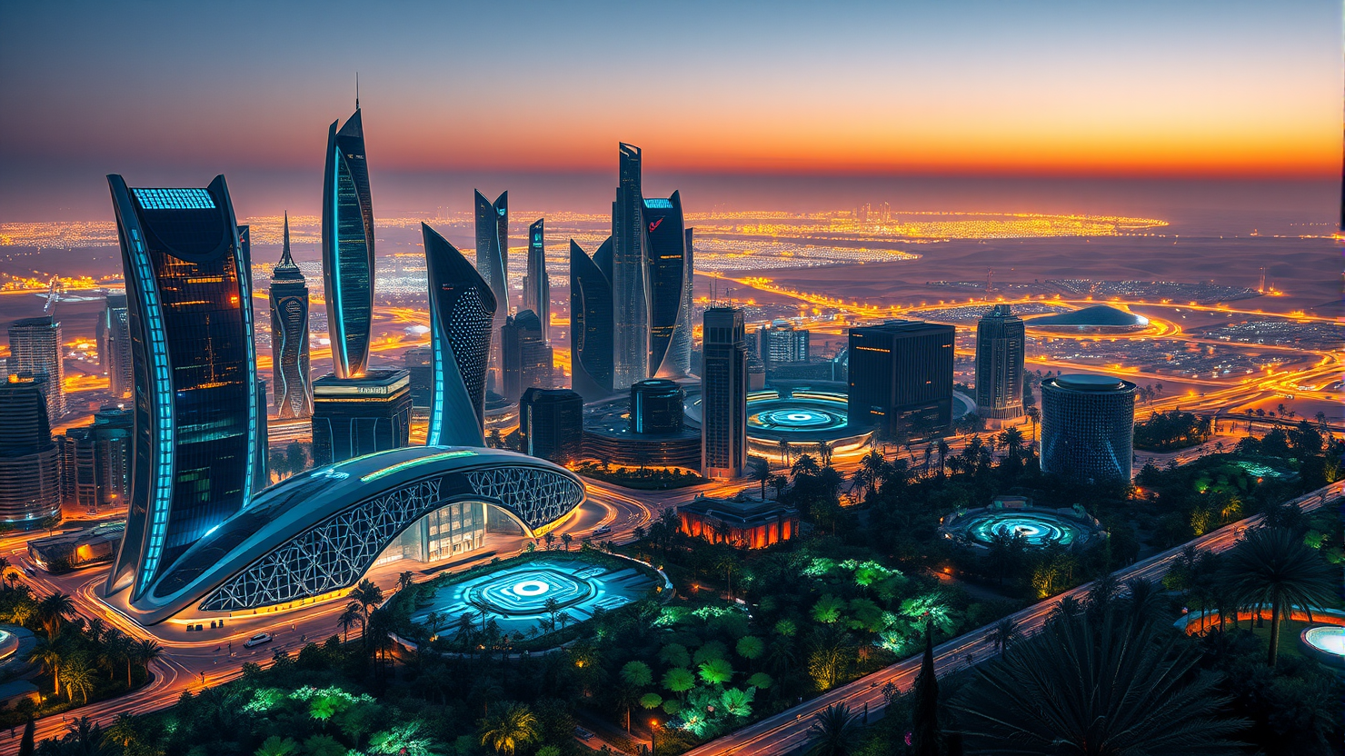 Middle East Embraces Future: Shifting from Oil Wealth to Tech Investments, AI Sector Booms with $100bn US Commitment