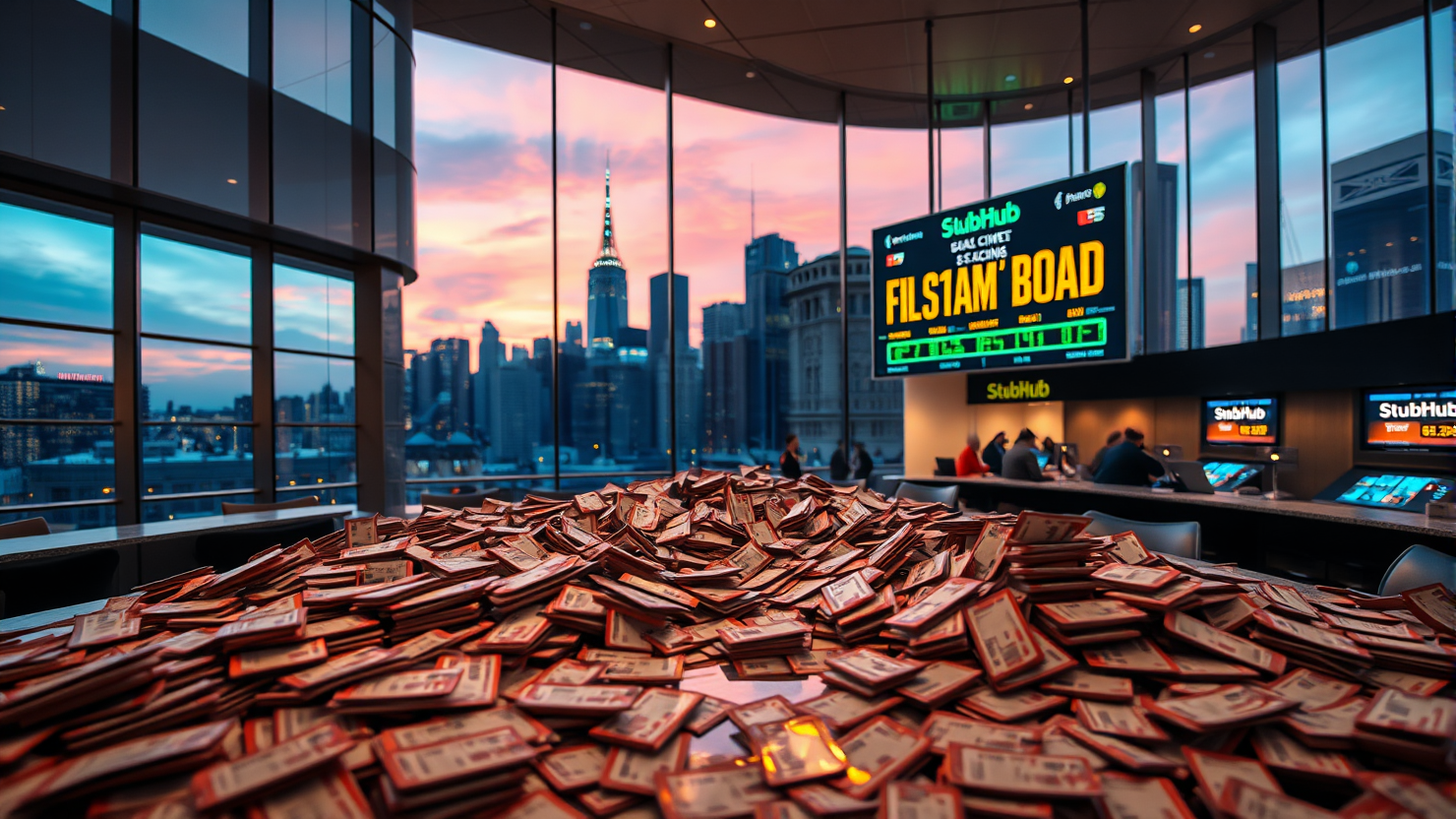 StubHub IPO Back on Track: Fresh S-1 Filing Indicates Debut Next Month, Raising Anticipation for Potential $1 Billion Offering