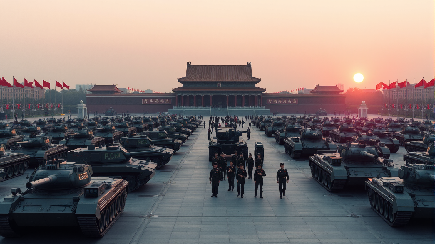 China’s Grand Military Parade in Tiananmen Square Marks 80th Anniversary, Signaling Preparedness for Future Wars