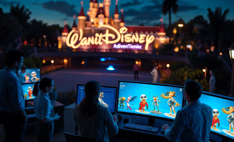 Disney Hires VP for Collaborative AI to Unite Departments in California