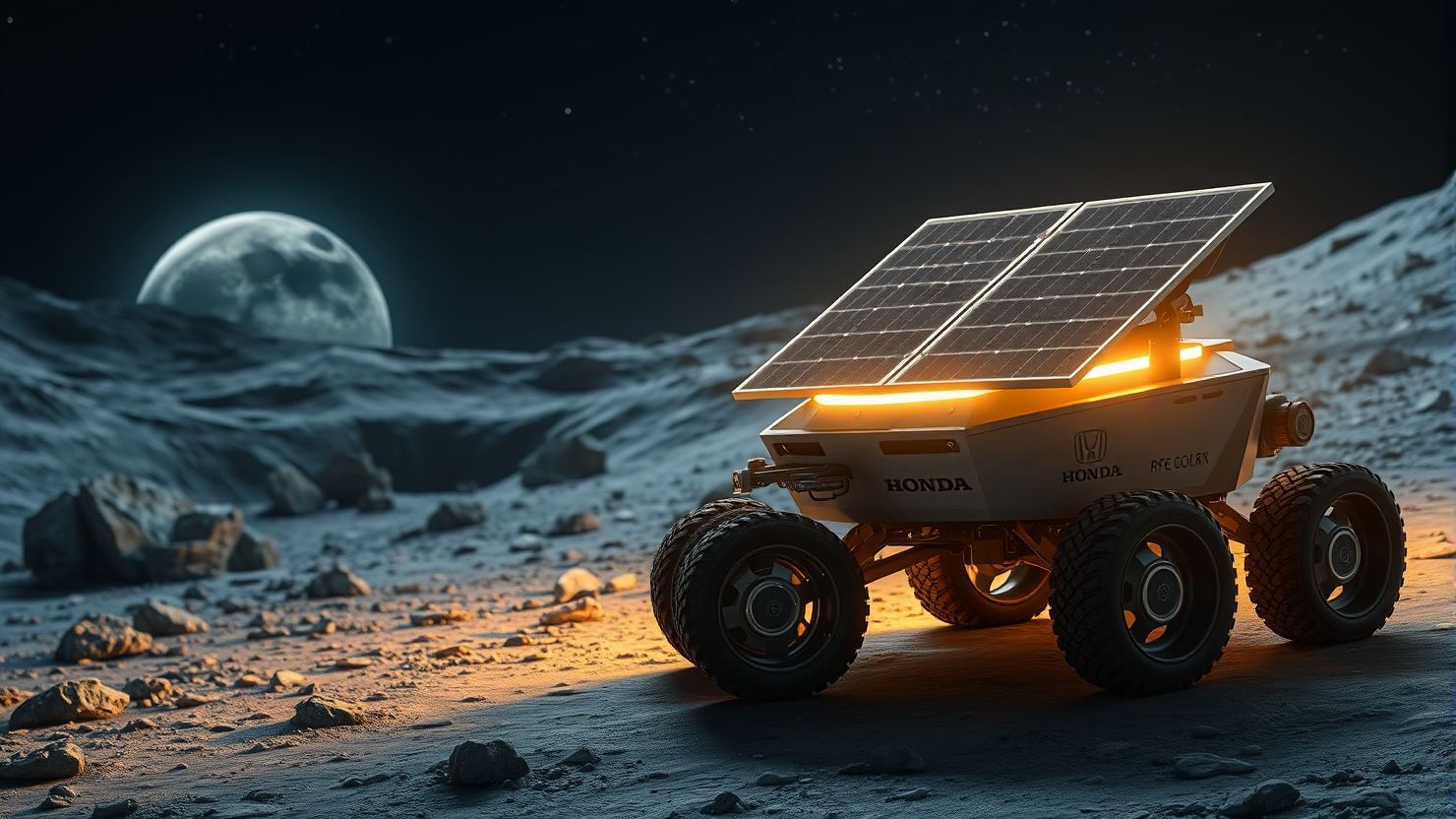 Honda and Astrobotic Partner to Develop a Closed-Loop Energy Cycle for Continuous Power on the Moon