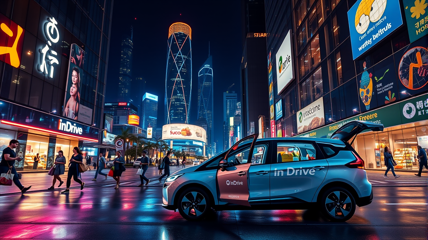 InDrive Expands Beyond Ride-Hailing into Grocery Delivery and Super App Services, Aiming to Dominate Frontier Markets Worldwide