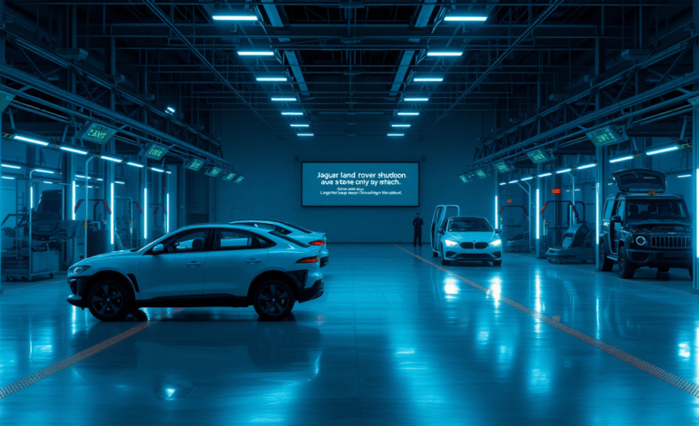 Jaguar Land Rover Suffers Major Cyberattack, Production Lines Halted – Economic Recovery Expected in Weeks