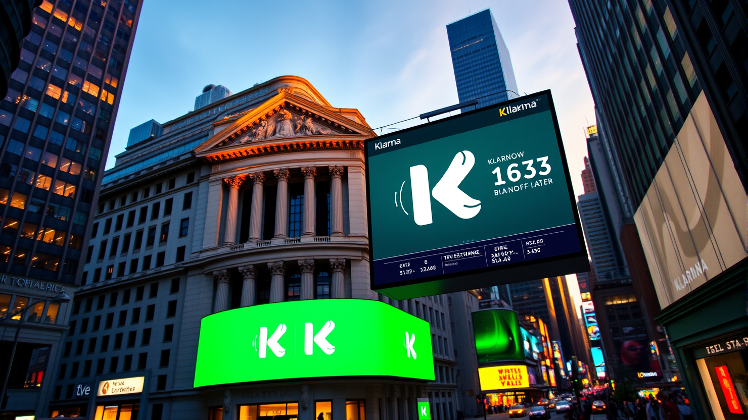 Klarna Aims to Raise $1.27 Billion in IPO Valued at Up to $14 Billion on NYSE