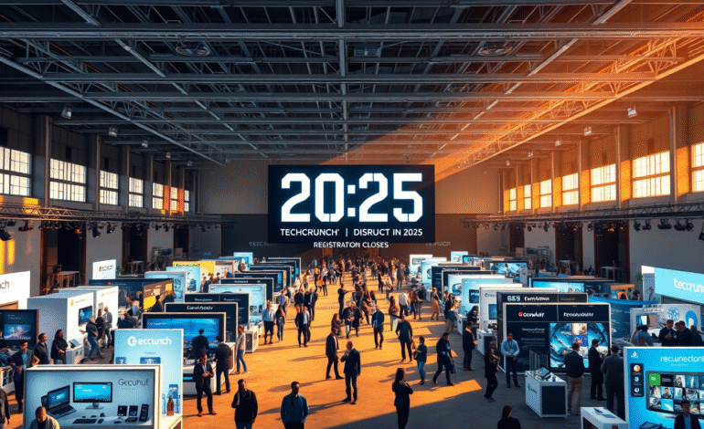 Last Chance: Secure Your Spot at TechCrunch Disrupt 2025 Before September 5 – Limited Exhibit Space Remains