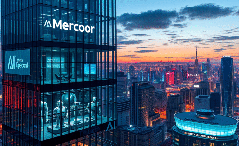 Mercor, AI Expert Marketplace Connecting with Top Brands like OpenAI and Meta, Aims for $10 Billion Valuation in Series C Round Amidst Competitive Landscape