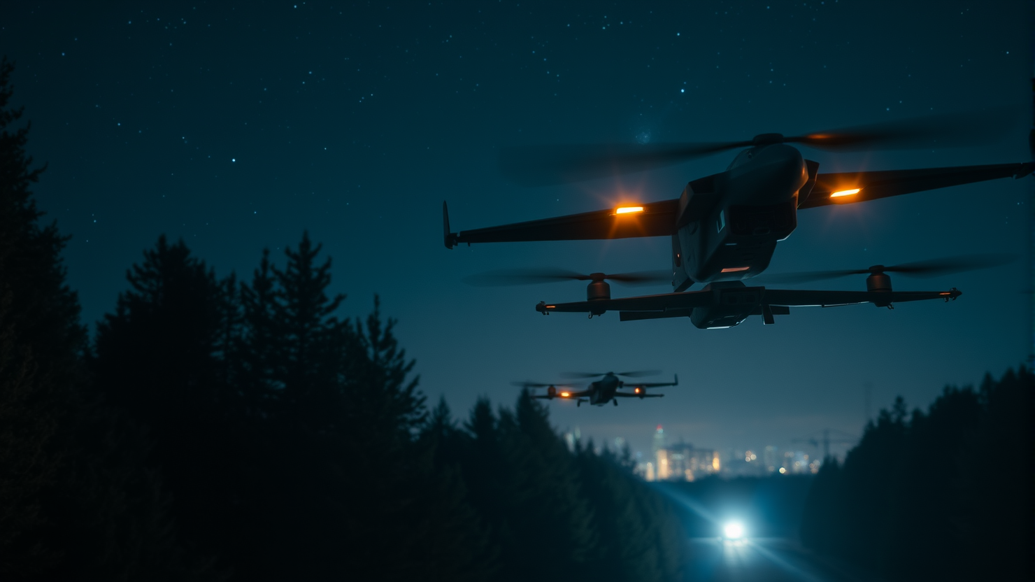 Poland Intercepts Russian Drones in Aggressive Airspace Violation, Signaling Escalated Involvement in Ukraine Conflict